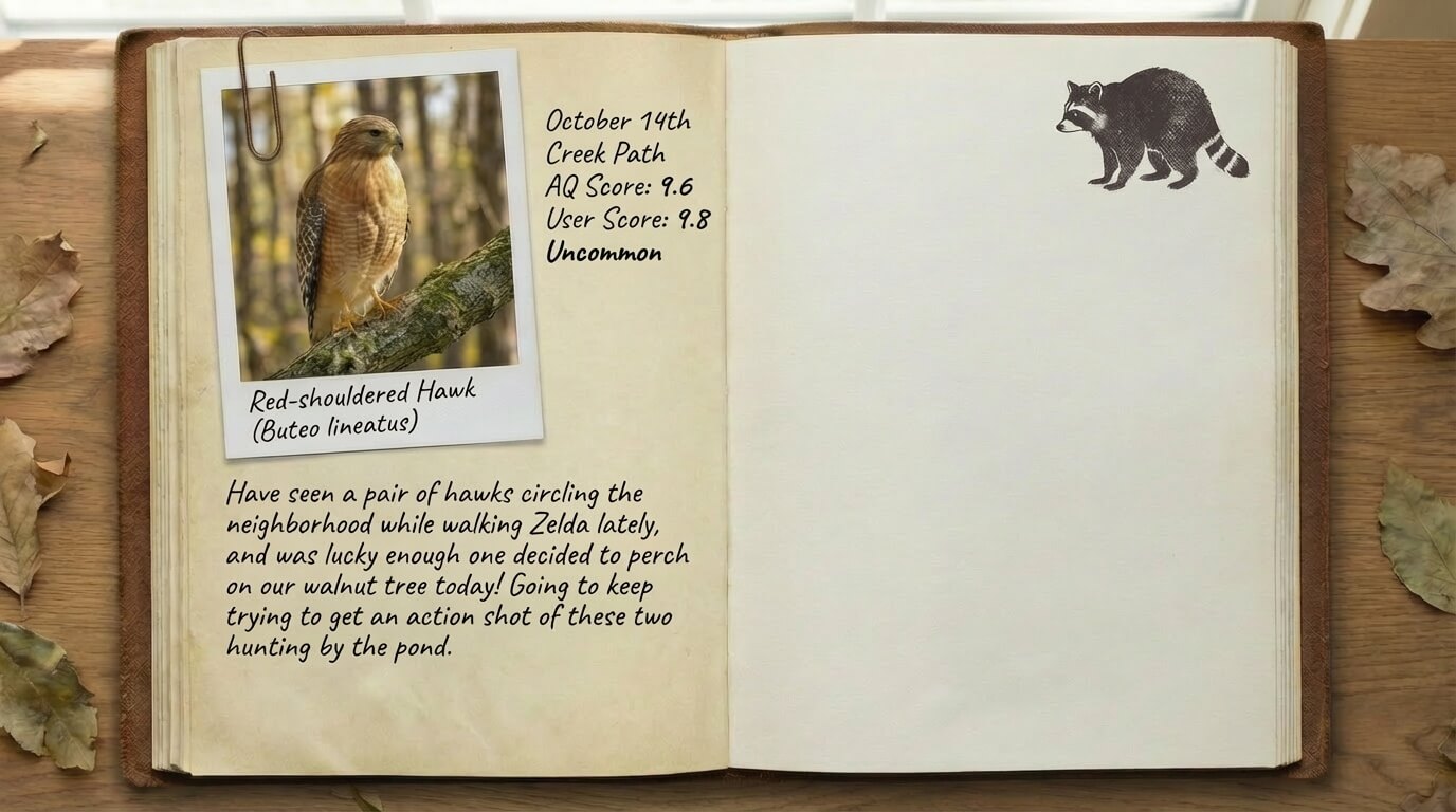 Journal animal page